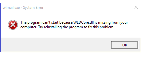 wldcore.dll windows 7